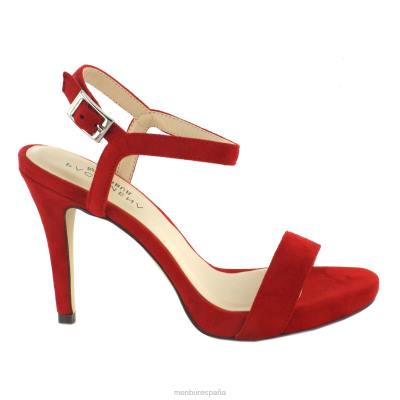 Menbur mujer italia 204L4950 tacones altos rojo