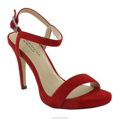 Menbur mujer italia 204L4950 tacones altos rojo