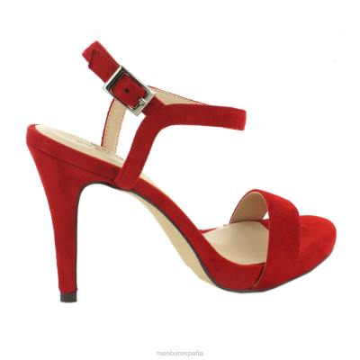 Menbur mujer italia 204L4950 tacones altos rojo