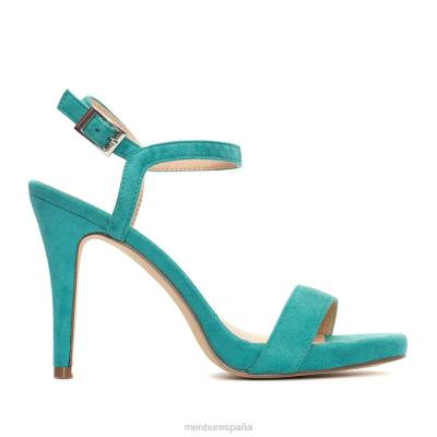 Menbur mujer italia 204L4955 tacones altos verde