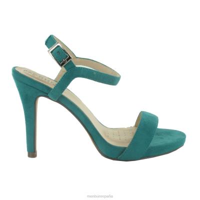 Menbur mujer italia 204L4955 tacones altos verde