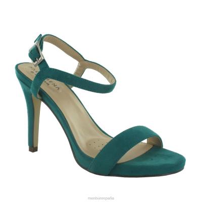 Menbur mujer italia 204L4955 tacones altos verde