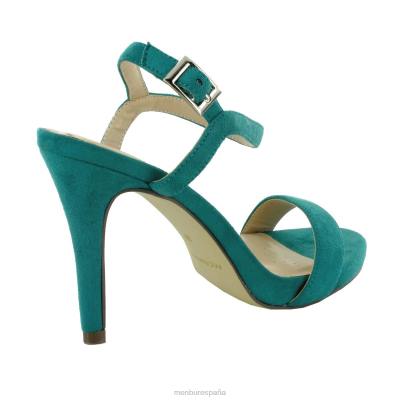 Menbur mujer italia 204L4955 tacones altos verde