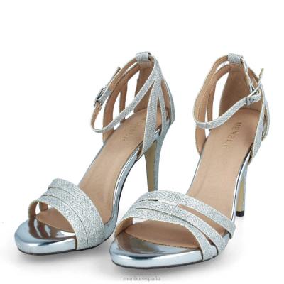 Menbur mujer kigali 204L5174 tacones altos plata