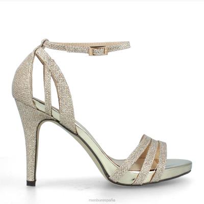 Menbur mujer kigali 204L5177 tacones altos beige