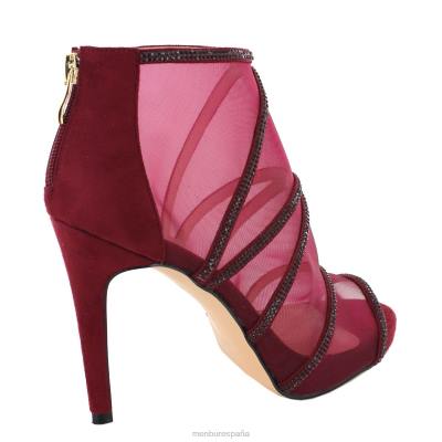 Menbur mujer lavis 204L4293 tacones altos rojo