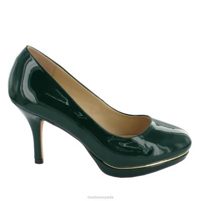 Menbur mujer lemario 204L4644 tacones altos verde