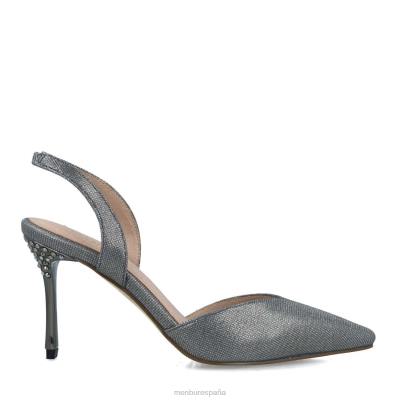 Menbur mujer lepidolita 204L3897 tacones altos gris