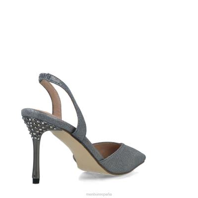 Menbur mujer lepidolita 204L3897 tacones altos gris