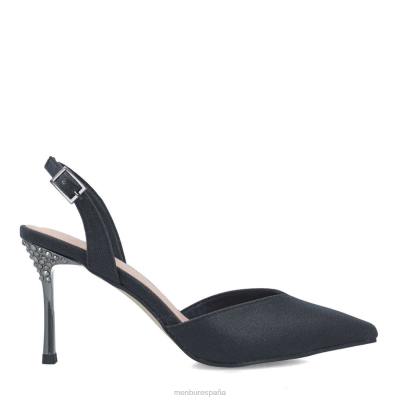 Menbur mujer lepidolita 204L807 tacones altos negro