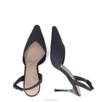 Menbur mujer lepidolita 204L807 tacones altos negro