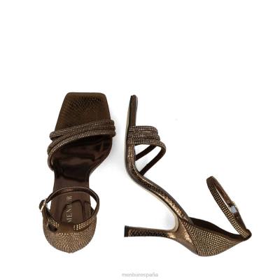 Menbur mujer lepus 204L719 tacones altos bronce