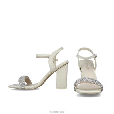 Menbur mujer lince 204L729 tacones altos blanco