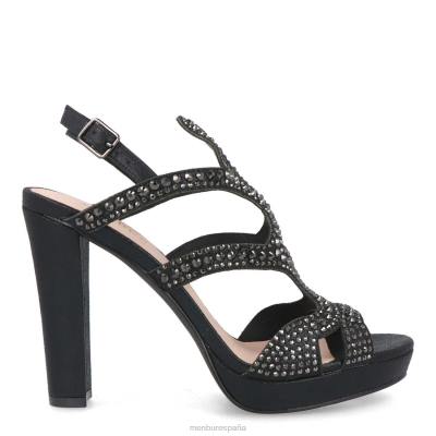 Menbur mujer lomellina 204L5307 tacones altos negro