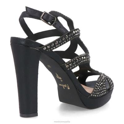 Menbur mujer lomellina 204L5307 tacones altos negro