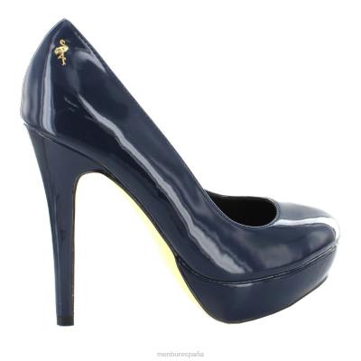 Menbur mujer lucena 204L4235 tacones altos azul oscuro