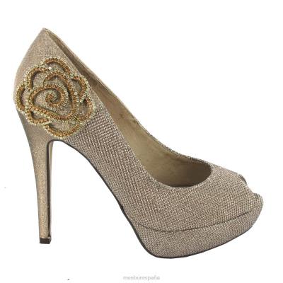 Menbur mujer luisiana 204L4724 tacones altos beige