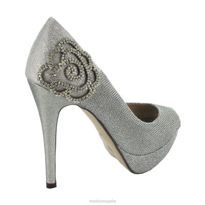 Menbur mujer luisiana 204L4725 tacones altos gris