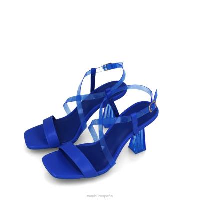 Menbur mujer lupus 204L732 tacones altos azul medio