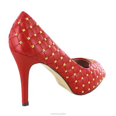 Menbur mujer magri 204L1086 tacones altos rojo