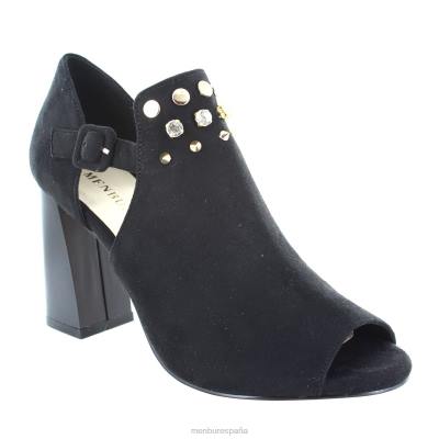 Menbur mujer marone 204L1021 tacones altos negro