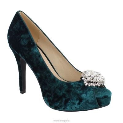 Menbur mujer maseris 204L1016 tacones altos verde