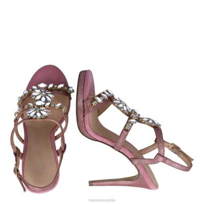 Menbur mujer medusa 204L3946 tacones altos maquillaje rosa