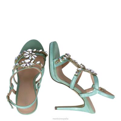 Menbur mujer medusa 204L3947 tacones altos verde