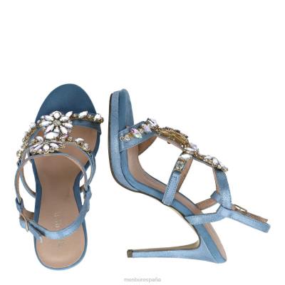 Menbur mujer medusa 204L826 tacones altos azul claro