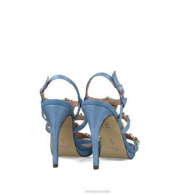 Menbur mujer medusa 204L826 tacones altos azul claro