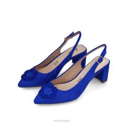 Menbur mujer meletea 204L1257 tacones altos azul medio