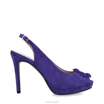 Menbur mujer meletea 204L4836 tacones altos Violeta