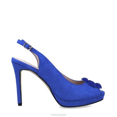 Menbur mujer meletea 204L4839 tacones altos azul medio