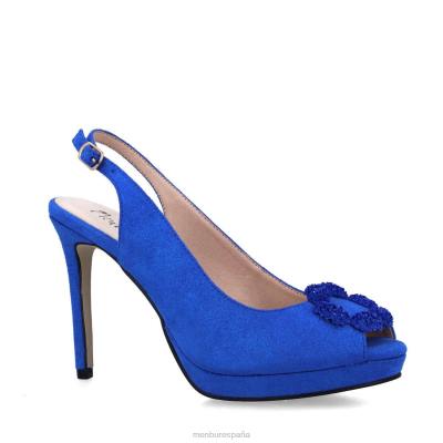 Menbur mujer meletea 204L4839 tacones altos azul medio