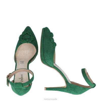 Menbur mujer meletea 204L4870 tacones altos verde