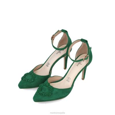 Menbur mujer meletea 204L4870 tacones altos verde