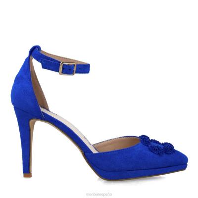 Menbur mujer meletea 204L4872 tacones altos azul medio