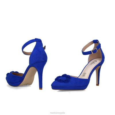 Menbur mujer meletea 204L4872 tacones altos azul medio