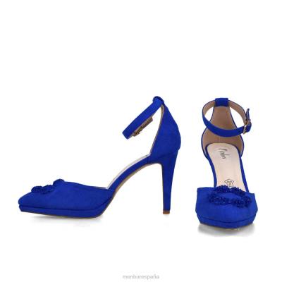 Menbur mujer meletea 204L4872 tacones altos azul medio