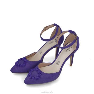 Menbur mujer meletea 204L4873 tacones altos Violeta