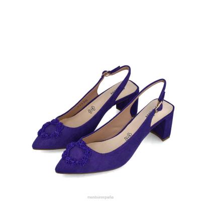 Menbur mujer meletea 204L4921 tacones altos Violeta