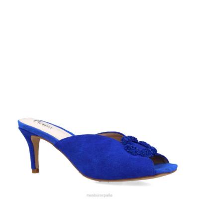 Menbur mujer meletea 204L5502 tacones altos azul medio