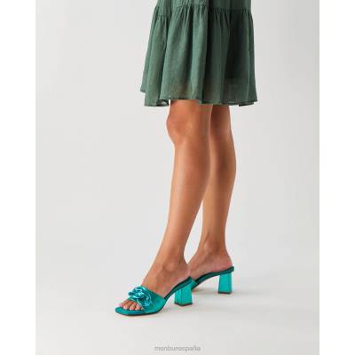 Menbur mujer meliade 204L3938 tacones altos verde