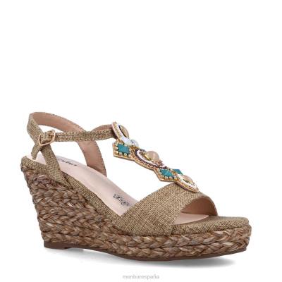 Menbur mujer melione 204L5456 tacones altos beige