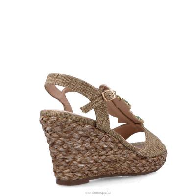 Menbur mujer melione 204L5456 tacones altos beige