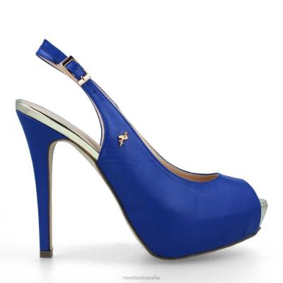 Menbur mujer mentas 204L4286 tacones altos azul medio