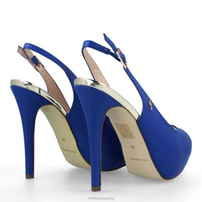 Menbur mujer mentas 204L4286 tacones altos azul medio