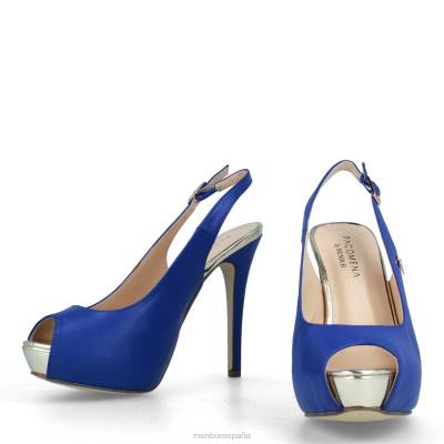 Menbur mujer mentas 204L4286 tacones altos azul medio