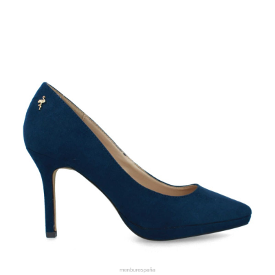 Menbur mujer mermar 204L4300 tacones altos azul oscuro