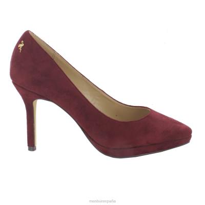 Menbur mujer mermar 204L988 tacones altos rojo